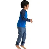 Bergans Longsleeve Kinder Inner:Dual Merino Olympic Blue/Navy Blue-Größe 92