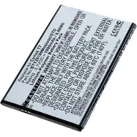 AccuCell Akku passend für den Mobistel Cynus T7 Akku MT-600S, MT-600W, BTY26186