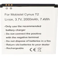 AccuCell MOBISTEL Cynus T2 Akku als Nachbau von passend für MT-9081W
