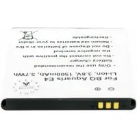 AccuCell Akku passend für BQ Aquaris E4 B46, BQ 1700 Li-Polymer 3,8 Volt 1700mAh