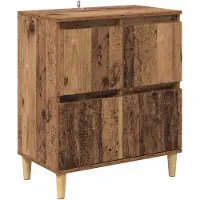 vidaXL Sideboard Altholz 60 x 35 x 70 cm Holzwerkstoff