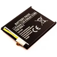 AccuCell Akku passend für Nokia 2, Li-Polymer, 3,8V, 4100mAh, 15,6Wh