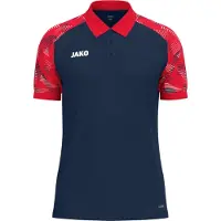 Jako Herren Polo Sonic 6326-909 XXL - Marine/Rot - XXL