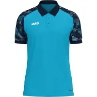 Jako Herren Polo Sonic 6326-276 L - Aqua/Marine - L