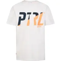 Petrol Industries Bedrucktes Jersey-T-Shirt Valle in Weiß | Gr.: 176