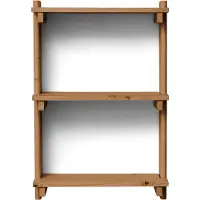 Form & Refine - Beam 3 Wandregal, 60 x 90,5 cm, dunkelbraun
