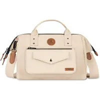 Cabaia Handtasche Umhängetasche Adventurer Nubuck Crossbody Andenne beige