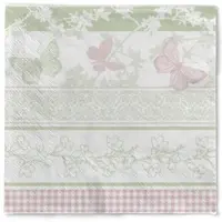 Mank Tissue Serviette Astrid, 33 x 33 cm, 100 Stück -