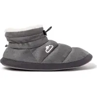 Nuvola . Hausschuhe für Herren Damen rutschfester Sohle warm gepolstert bequem grau 34-35 - UNBOVEL