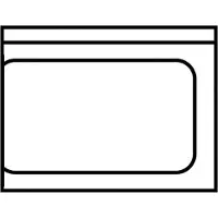 Kbs Ablauftisch Anbau rechts ohne Grundboden mit Aufkantung 700x700x850 mm