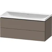 Duravit Möbel-Set L-Cube 100x48x48cm, o HL, f Gr s-matt, 2 Schub.