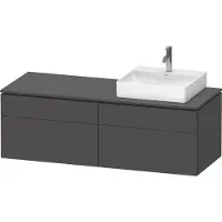 Duravit LC4870R49490000 Konsolen-WTU wandh L-Cube 550x1400x48