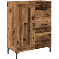 vidaXL Sideboard Altholz 69.5 x 34 x 90 cm Holzwerkstoff