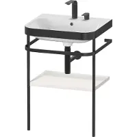 Duravit HP4735E3939 Metallk. mit Happy D.2 Plus bodenst.