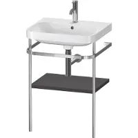 Duravit HP4835O8080 Metallkonsole bodenst. m. HD.2 Plus