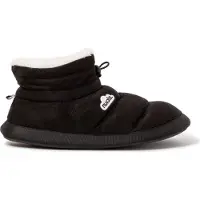 Nuvola . Hausschuhe für Herren Damen rutschfester Sohle warm gepolstert bequem schwarz 40-41 - UNBOVEL