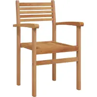 vidaXL Garten Essgruppe 9 pcs Braun Massivholz Teak