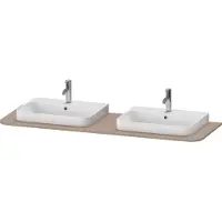 Duravit HP032HB7575 Konsole HappyD.2Plus, 2 Ausschnitte