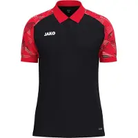 Jako Polo Sonic XL schwarz/rot