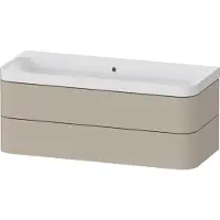 Duravit HP4349N60600000 WTU m. Happy D.2 Plus,2 Schk.,o.HL