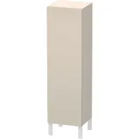 Duravit Halbhochschrank L-CUBE INDIVIDUAL 250/500x200/363x901/1320mm Ans li ta sma Anschlag links taupe supermatt