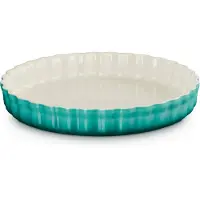 Le Creuset Tarteform Ø 28cm - blau|türkis