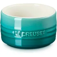 Le Creuset Stapelbares Förmchen 8cm - blau|türkis