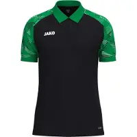 Jako Kinder Polo Sonic 6326-827 164 - Schwarz/Grün - 164
