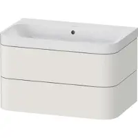Duravit HP4347N3939 WTU m. Happy D.2 Plus, 2 SchK., ohne