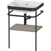 Duravit HP4735N9292 Metallk. mit Happy D.2 Plus bodenst.