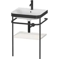 Duravit HP4735O3939 Metallk. mit Happy D.2 Plus bodenst.