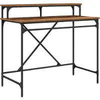 vidaXL Schreibtisch Altholz Holzwerkstoff 100 x 50 x 90 cm