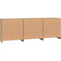 vidaXL Sideboard 3 stk. Artisan-Eiche 70 x 41 x 75 cm Holzwerkstoff