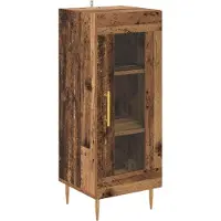 vidaXL Sideboard Altholz 34 x 34,5 x 90 cm Holzwerkstoff