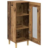 vidaXL Sideboard Altholz 34,5 x 32,5 x 90 cm Holzwerkstoff
