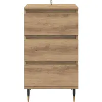 vidaXL Sideboard Artisan-Eiche 35 x 40 x 70 cm Holzwerkstoff