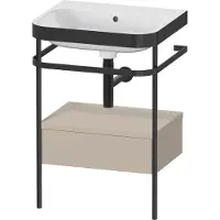 Duravit HP4740N6060 Metallkons.u.SK.m.Happy D.2 Plus,o.HL