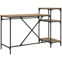 vidaXL Schreibtisch Artisan-Eiche Holzwerkstoff 135 x 50 x 90 cm
