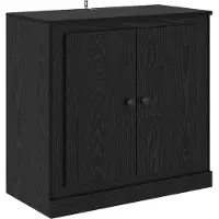 vidaXL Sideboard Schwarz Eichen-Optik 70 x 35,5 x 67,5 cm