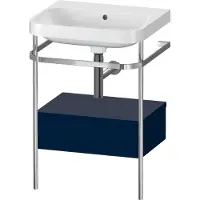 Duravit HP4840N9898 Metallkonsole bodenstehend HD2 Plus
