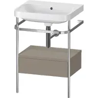 Duravit HP4840N9292 Metallkonsole bodenstehend HD2 Plus
