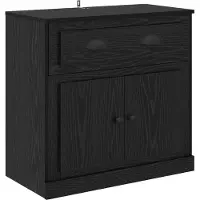 vidaXL Highboard Schwarz Eichen-Optik 70 x 35,5 x 67,5 cm