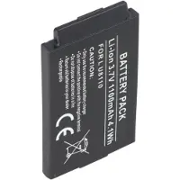 AccuCell Akku passend für LG U8138, 1000mAh