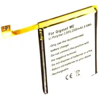 AccuCell Akku passend für den Gigaset ME Akku, GS55-6 Akku GI01