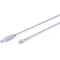 Digitus USB 2.0 auf RJ45 Konsolen-Adapterkabel, FTDI-Chipsatz, 180 cm, USB Typ-A, RJ-48, Männlich, Blau, 1,8 m