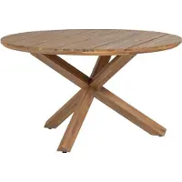 Woood Kiro Gartentisch Ø135 Cm Akazienholz Natur
