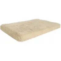 Odol-Plusz Hundebett Grosse Hunde, Waschbar Hundekissen flauschig 120x80x7cm - WEISS