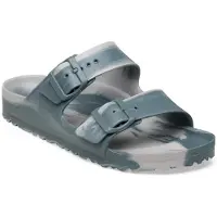 Birkenstock Damen Arizona EVA Basalt Gray/Stone Coin Multi Narrow-Schuhgröße 41