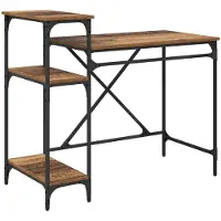 vidaXL Schreibtisch Altholz Holzwerkstoff 105 x 50 x 90 cm