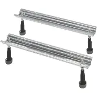 Duravit Wannenfüße für Badewannen, Set mit 2 Füßen, 1 Stk.